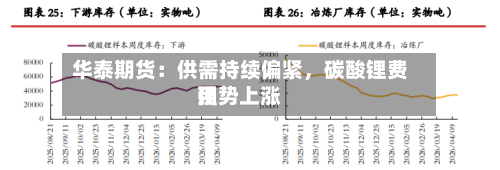 华泰期货：供需持续偏紧，碳酸锂费用强势上涨-第3张图片